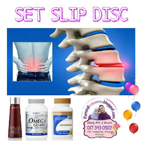 shaklee untuk slip disc