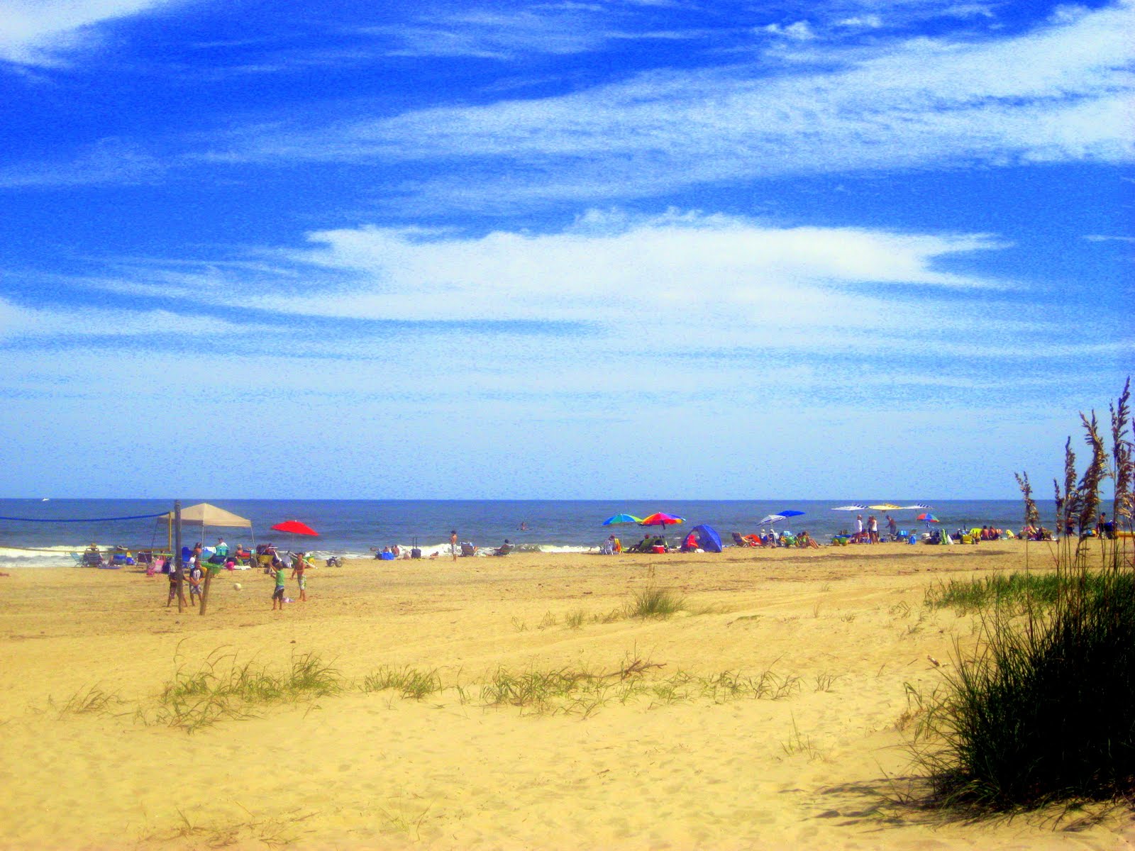 Virginia Beach summer scene