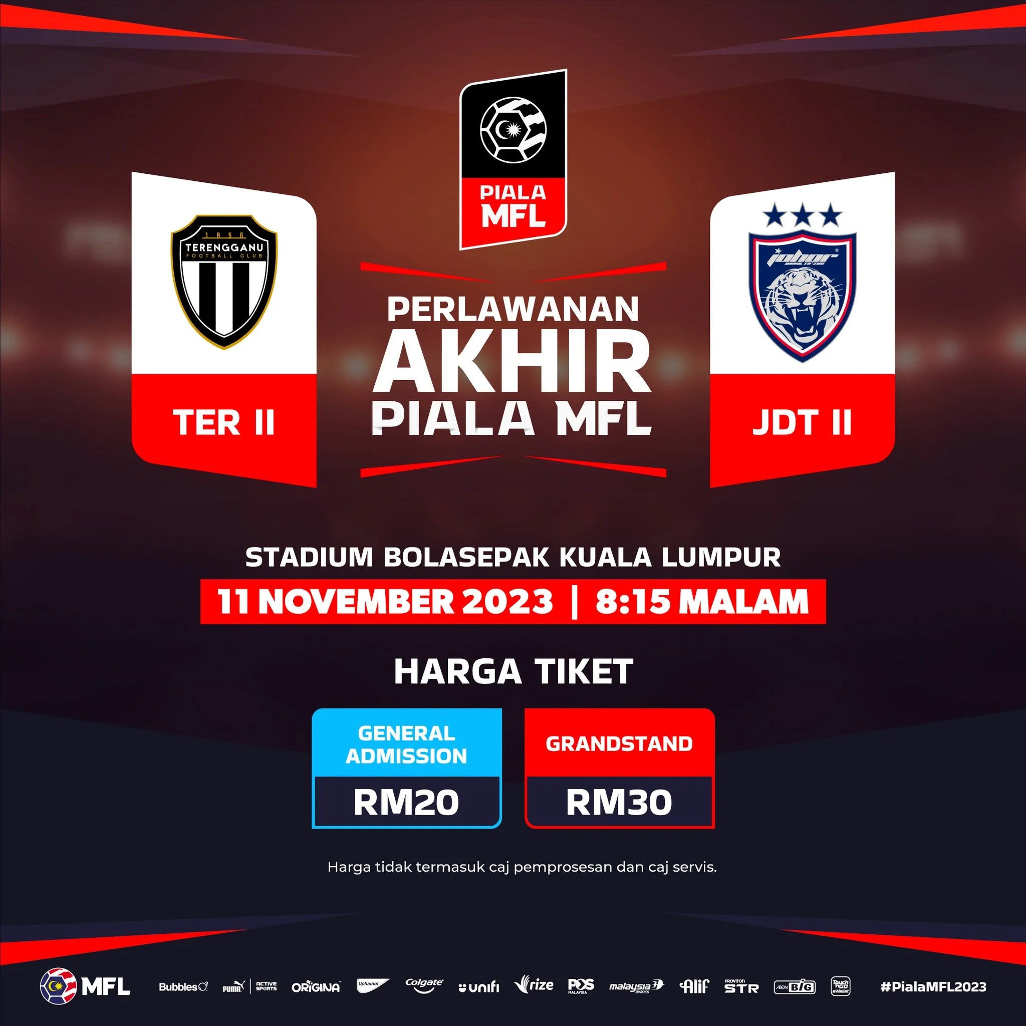 Terengganu FC II vs JDT II