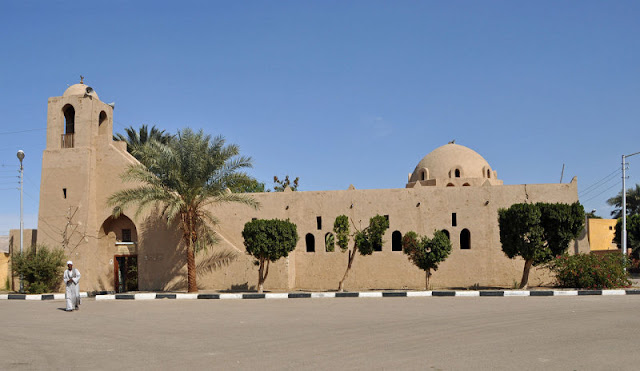 The mosque at Kurna, Luxor by Hassan Fathy