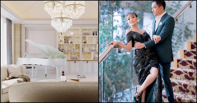 9 Foto Desain Rumah Baru Ayu Dewi yang Mewah, Aura Hunian 'Crazy Rich'