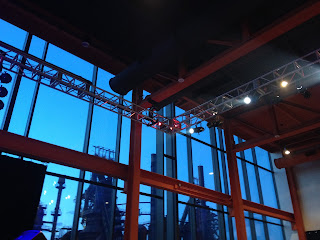 IN PERFORMANCE: ArtsQuest Center at SteelStacks in Bethlehem, Pennsylvania, where Herman's Hermits starring Peter Noone appeared in concert on 28 May 2015 [Photo from 2014 by the author]