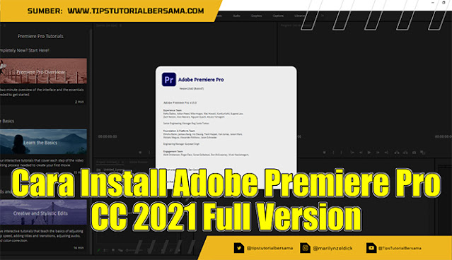 Cara Install Adobe Premiere Pro CC 2021 Full Version
