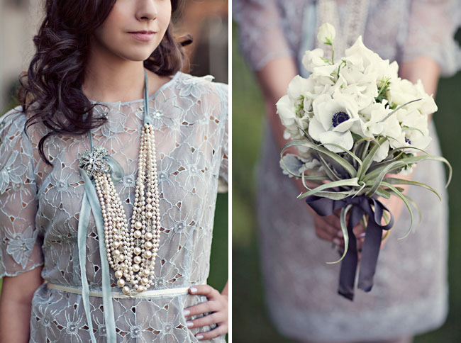 vintage modern wedding