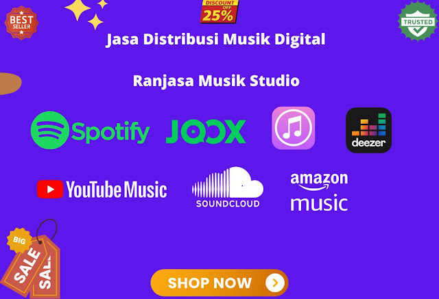 jasa distribusi musik digital