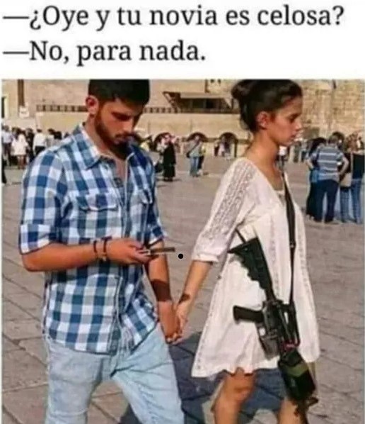 tu novia es celosa