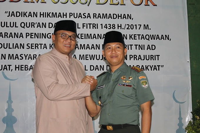 Amankan Lebaran, Kodim 0508/Depok Terjunkan 650 Personil