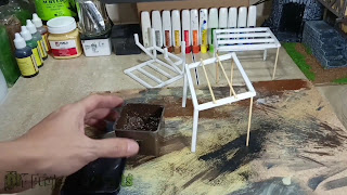 How to Build Diorama Medieval Market Stall for Beginners