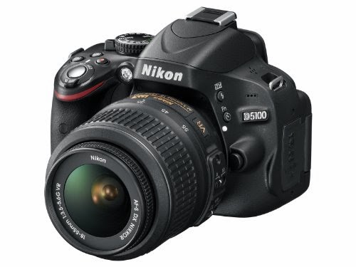 Nikon D5100 16.2MP CMOS Digital SLR Camera with 18-55mm f/3.5-5.6 AF-S DX VR Nikkor Zoom Lens - Image 1