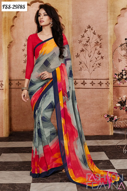 Online shopping Daily Wear Casual Saree at Lowest Price