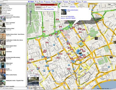 Map Channels - Multiple Feed Maps - London