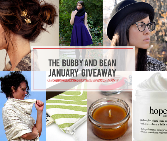 The Bubby and Bean January Giveaway // Win 7 Prizes Worth $365!