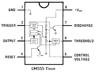 model LM555 and LM556 Timer Circuits