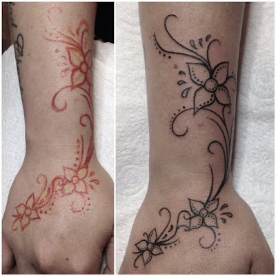 Freehand Blackwork Tattoo