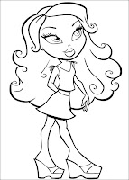 Bratz Coloring Pages