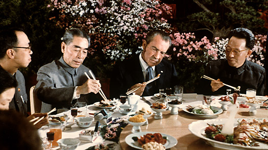 Politics over dim sum: Nixon on his historical trip to China