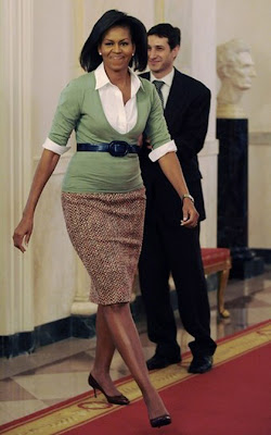 Michelle Obama Pregnant Pictures