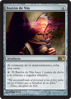 Bastón de Nin Staff of Nin el blog de cartas magic