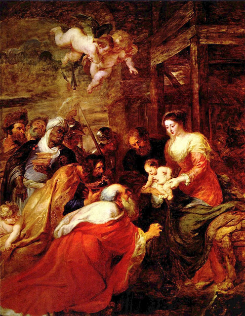 Rubens Adoracion de los magos