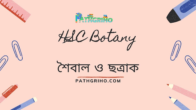 HSC Botany: শৈবাল ও ছত্রাক সাজেশন এবং PDF