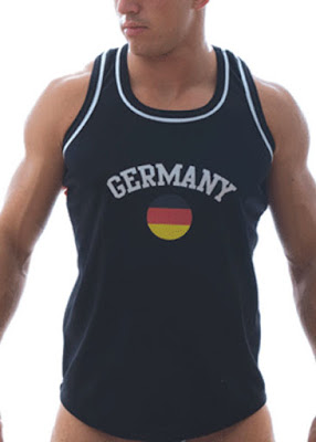 GBGB Wear City Tank Germany Black Menswear