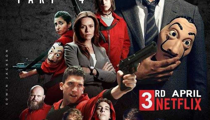 Money Heist S04 ( La casa de papel ) Part 4 Complete Dual Audio [English + Spanish] Eng Subs [Web-DL 1080p / 720p / 480p]