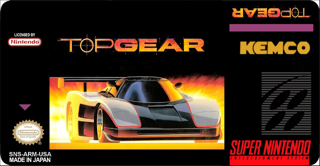 Top Gear SNES Soundtrack Game.