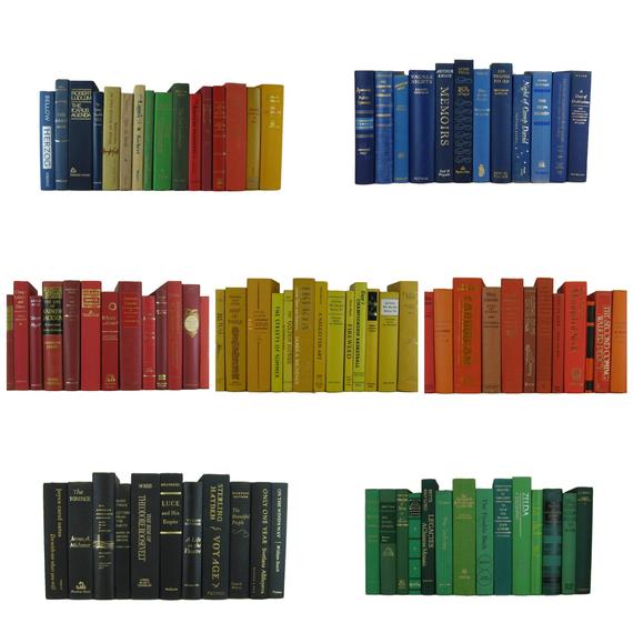 Foot Bookshelf Decor Books By Color