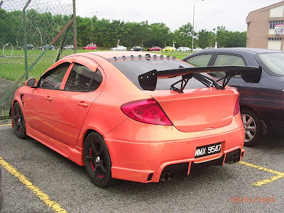 proton modified car