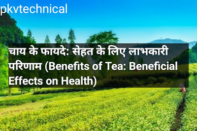 चाय के फायदे: सेहत के लिए लाभकारी परिणाम (Benefits of Tea: Beneficial Effects on Health),green tea, khadha, herbal tea, black tea,chai patti