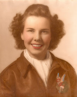 WASP Dorothy Kocher Olsen. She is one of the Women Air Force Service Pilots, who received the Congressional Gold Medal