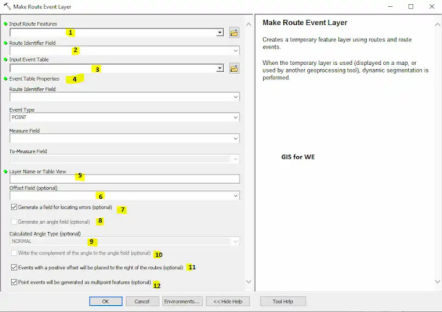 Make Route Event Layer Tool