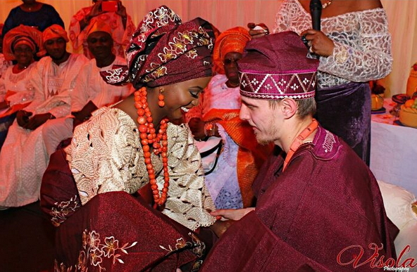 nigerian lady marries white london