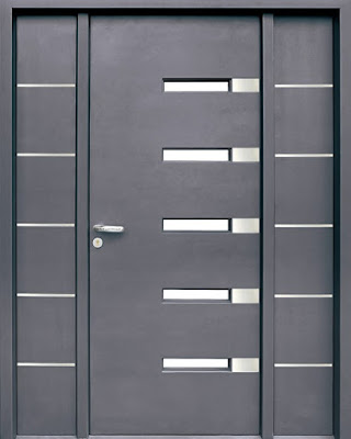 model pintu aluminium minimalis modern terbaru