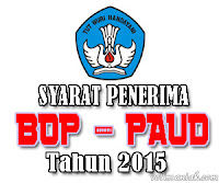 syarat penerima BOP-PAUD tahun 2015