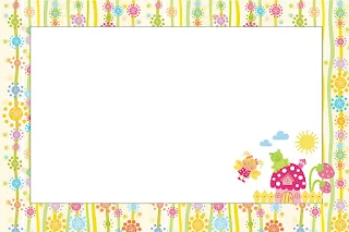 Fairy Garden Free Printable Invitations, Labels or Cards.