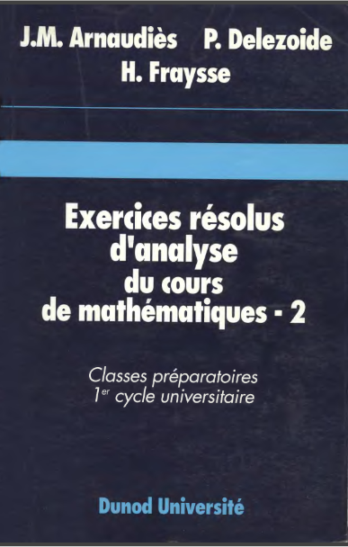 Exercices résolus d