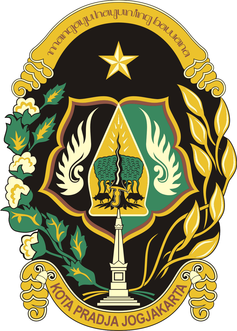 Logo Kota Pradja Jogjakarta  Cahaya Grafindo