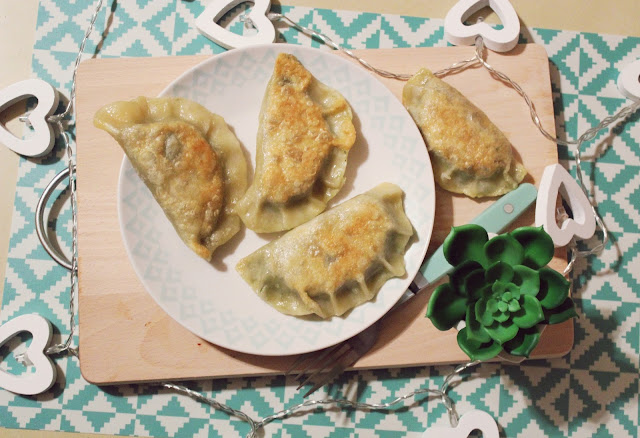 Pierogi ze szpinakiem