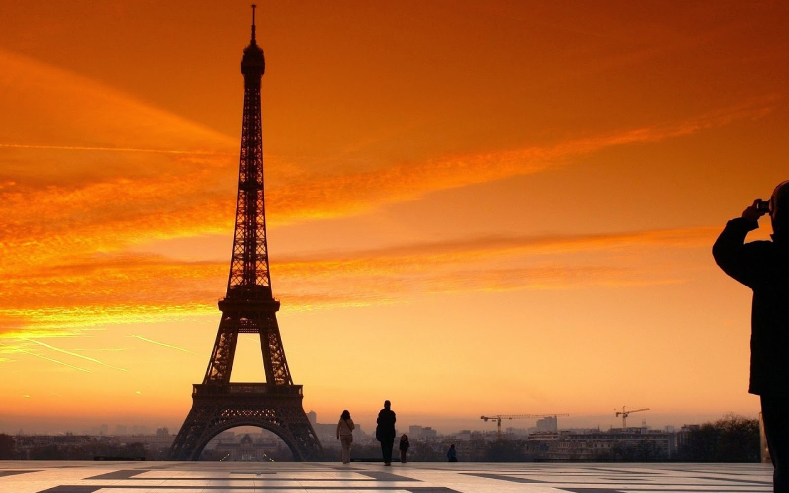 Eiffel Tower Sunset Wallpapers | Eiffel Tower Latest Hd Wallpaprs