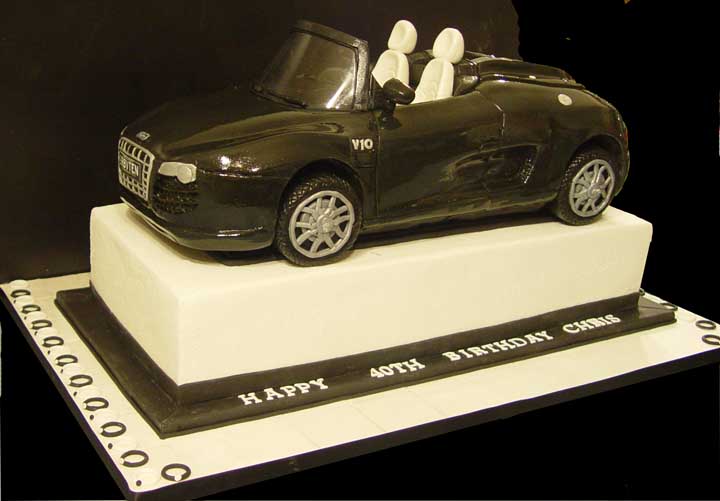 Magnificant Cake Creation Audi R8 This Cake was constructed to fly over to