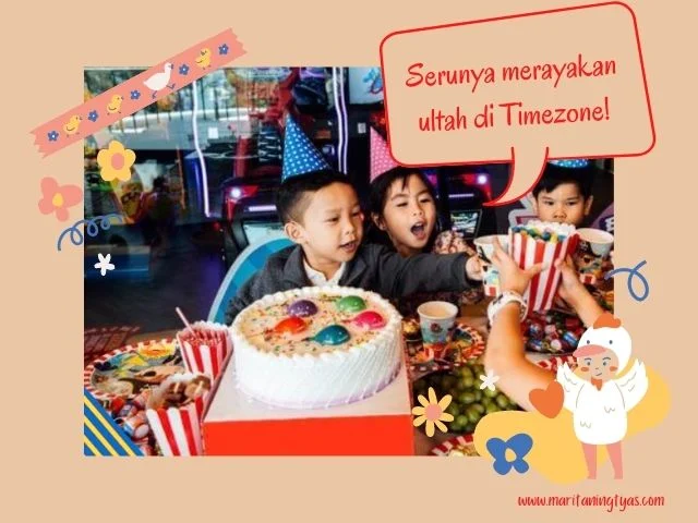 pesta ulang tahun anak di timezone denpasar