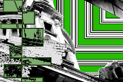 Eva, Charlotte, SamMusic Video: Backgrounds for the video (background green black and white)
