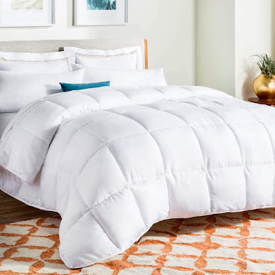 All-Season White Down Alternative Quilted Comforter