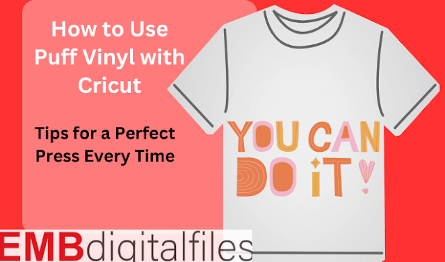 How to Use Puff Vinyl with Cricut