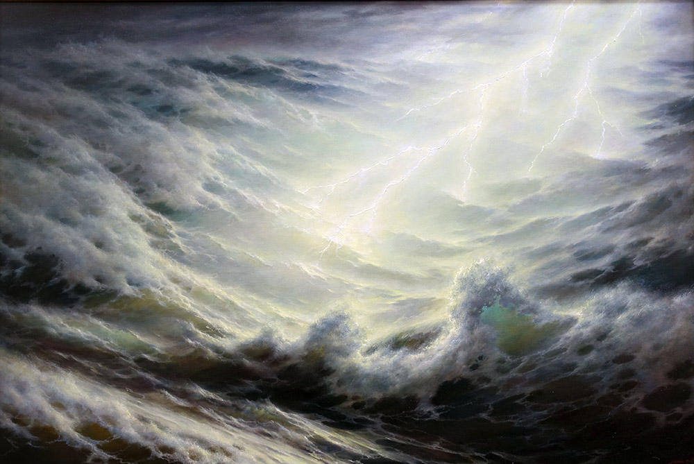 The sea is alive and water - Art by George Dmitriev - BlogFanArt