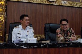 PJ Bupati Hadiri Rapat dan diskusi Kegiatan Piloting Program Pemberantasan Korupsi