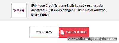 [privilege club] terbang lebih hemat kemana saja dapatkan 5.000 avios dengan diskon qatar airways black friday