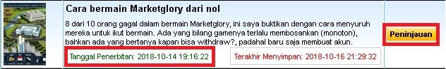 cara membuat perusahaan koran di market glory