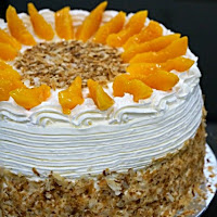 Peach Cloud Cake 